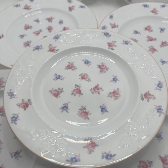 CHARLENE By Copeland Spode, SET OF 7 Bread & Butter Plates, 6.25" RARE! SIGNED!! - Picture 2 of 9